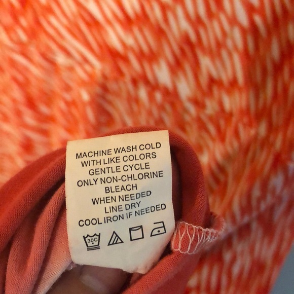 Athleta orange/white dress - Picture 5 of 8